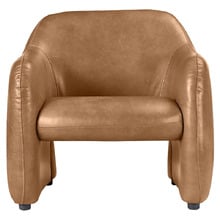 Philippa Cow Leather Armchair